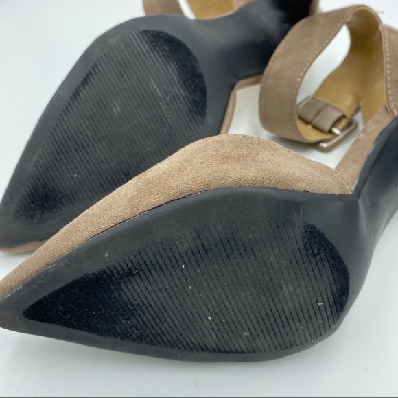 CATO Heels Single Strap Tan Suede size 8.5 - Picture 5 of 8